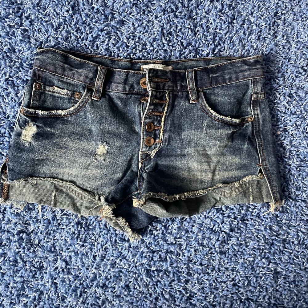 Free people cut off Jean shorts size 24